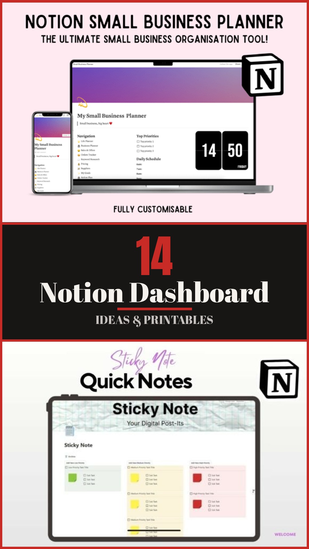 14 Notion Dashboard